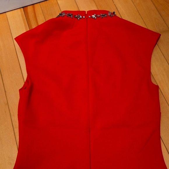 Ted Baker Bold Red Garment with Elegant Details - Picture 3 of 5